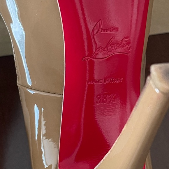 Christian Louboutin Patent Platform Pump - Picture 4 of 9
